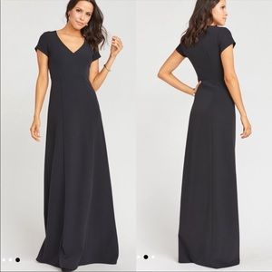 Show Me Your Mumu Black Geneva Gown Dress